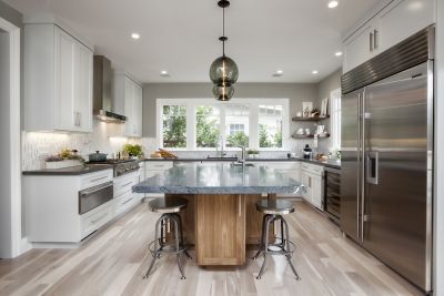 Contemporary Kitchen Neutrals 