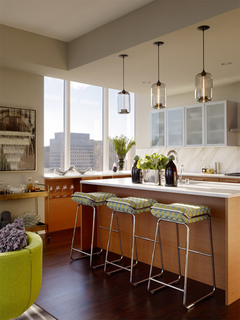 Modern Kitchen Lighting with the Pod Modern Pendant Light Modern Kitchen Lighting with the Pod Modern Pendant Light