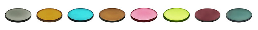 modern pendant light glass color samples