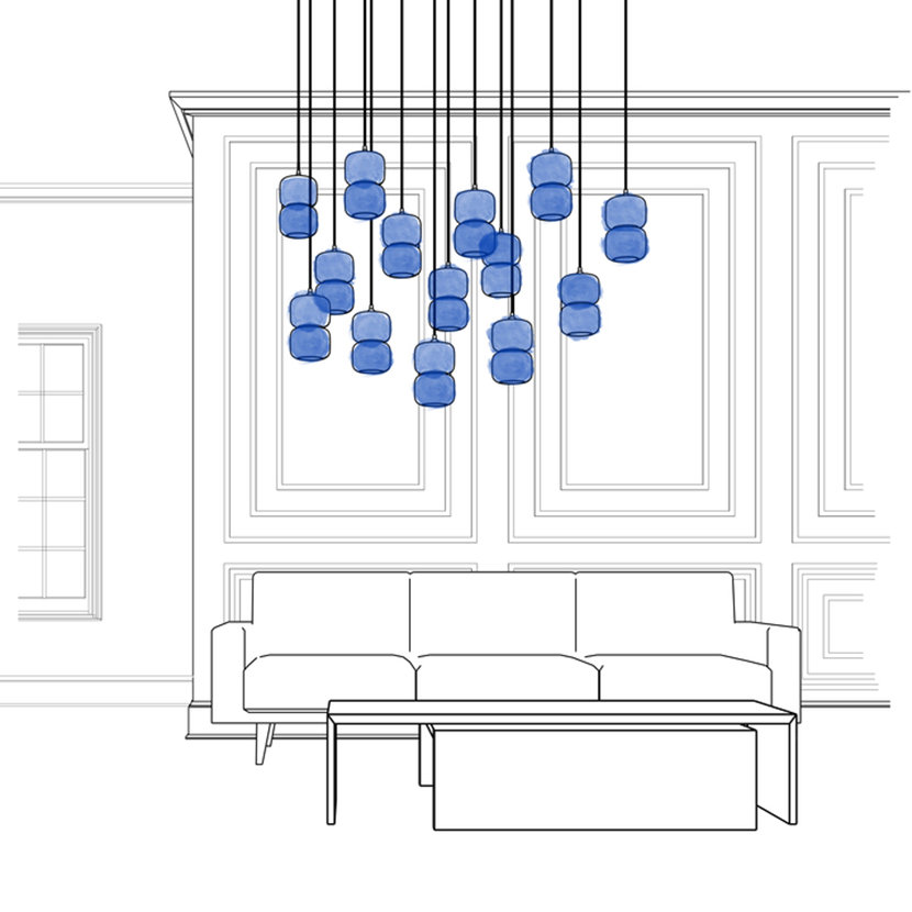 Living Room Modern Pendant Lighting