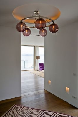 Contemporary store bespoke chandelier